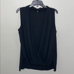 Sleeveless Black Blouse